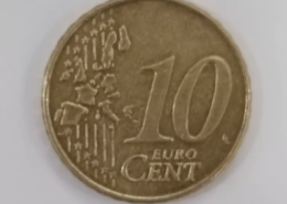 2002 Italy 10 cents Euro VERY RARE Kosovo Prishtina